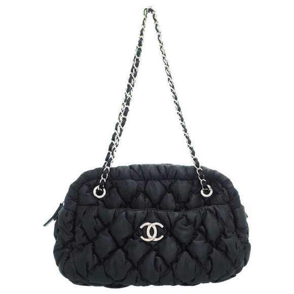 Chanel Chain Bag Shoulder Bubble Quilt - Picture 2 of 9